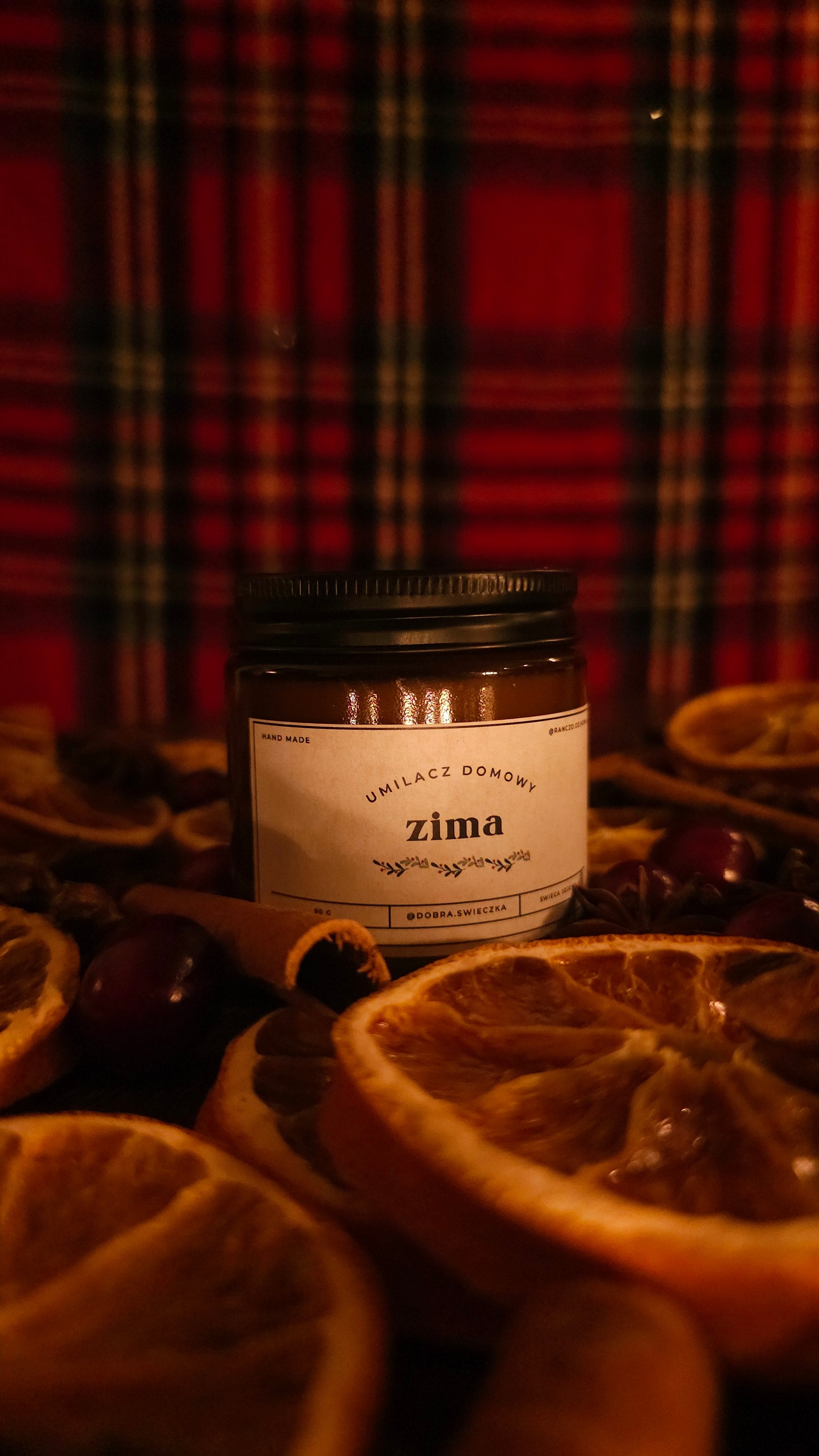 Dobra świeczka sojowa "zima"