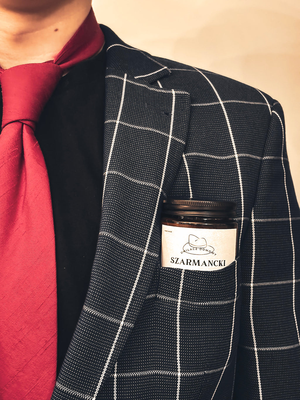 Dobra świeczka sojowa "Szarmancki"